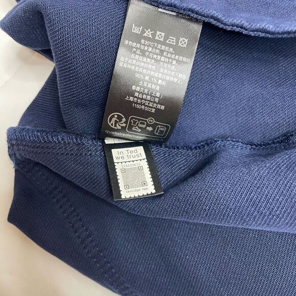 Ted Baker London Daniki Self Tie High Waisted Denim Shorts Dark Blue Size 32 - Picture 11 of 13